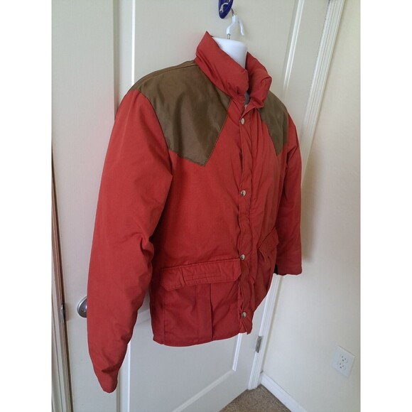 Vintage Alti Wear Santa Fe New Mexico Mens Red Green Snap Front Zip Up Jacket S - Picture 4 of 11